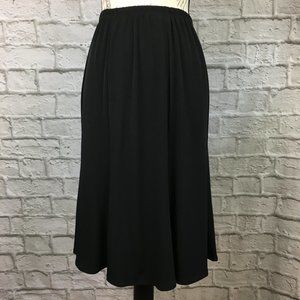 Elementz Black Slinky Skirt Size S